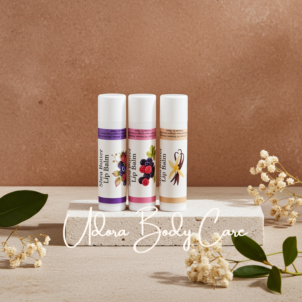 1- Shea Butter Lip Balms .15 with Organic Butters