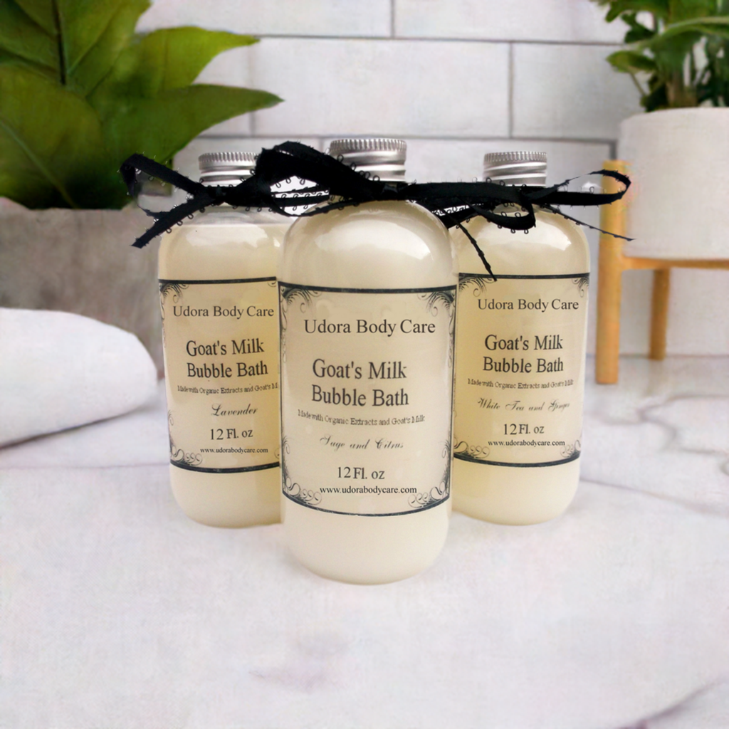 Creamy Goats Milk Bubble Bath 12 oz ~ Click To Select Scent