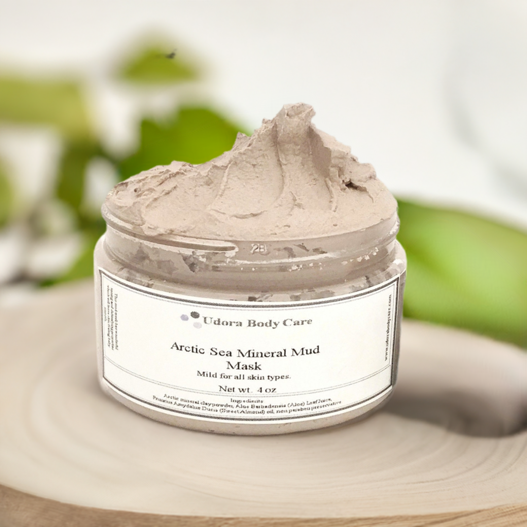 Mascarilla de barro facial mineral ártico 4 oz ~