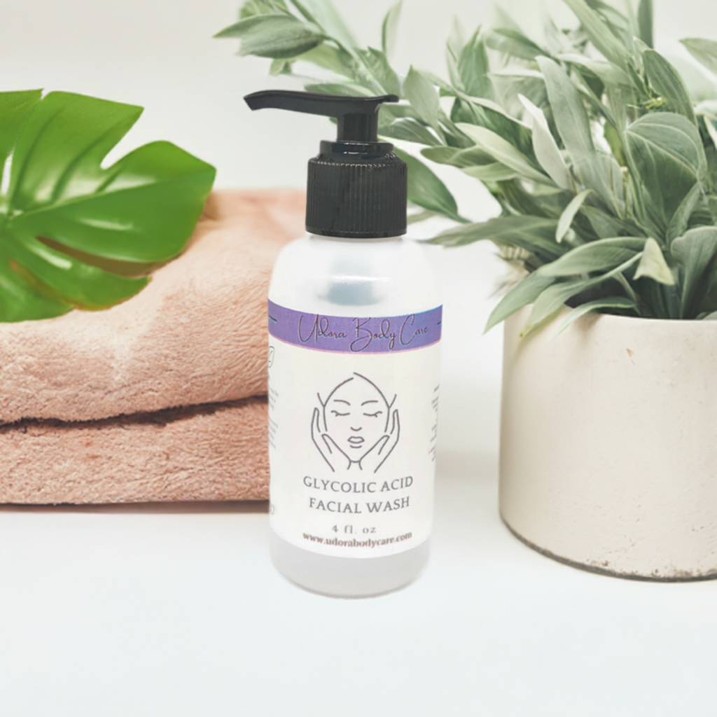 Revitalizing Glycolic Acid Facial Wash - Skin Care 4 oz ~ Click To Select Scent
