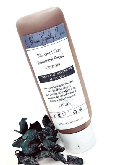 Rhassoul Botanical Clay Facial Cleanser 4 oz~ Skin Care ~ Click To Select Scent