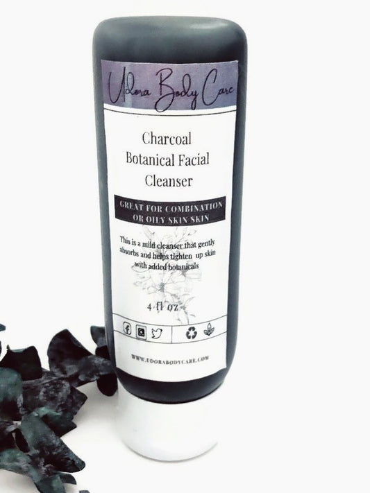 Charcoal Botanical Facial Cleanser 4 oz~ Skin Care ~ Click To Select Scent