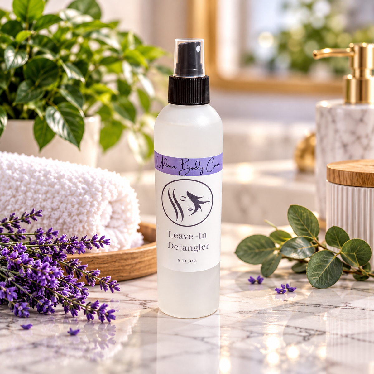 Leave In Hair Detangler For All Hair Types 8 oz ~ Click To Select Scent