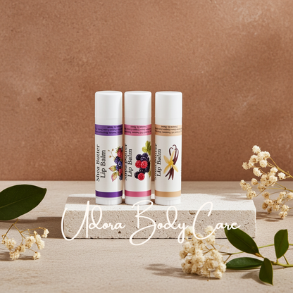 1- Shea Butter Lip Balms .15 with Organic Butters