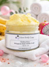 Jabón de mantequilla de baño batido 4 oz ~Cuidado de la piel ~ Haga clic para seleccionar aroma