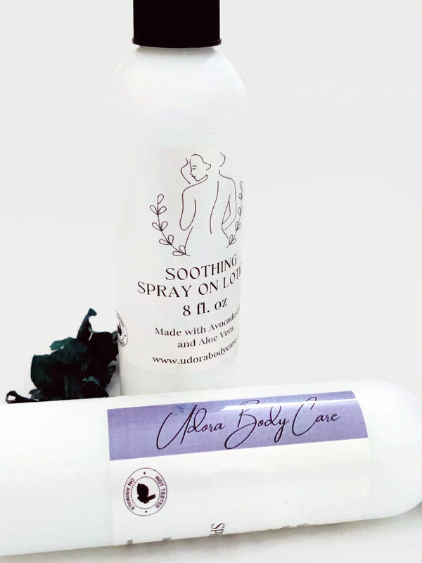 Soothing Spray On Body Lotion 8 oz ~Skin Care ~ Click To Select Scent