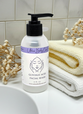 Jabón facial revitalizante con ácido glicólico - Cuidado de la piel 4 oz ~ Haga clic para seleccionar aroma
