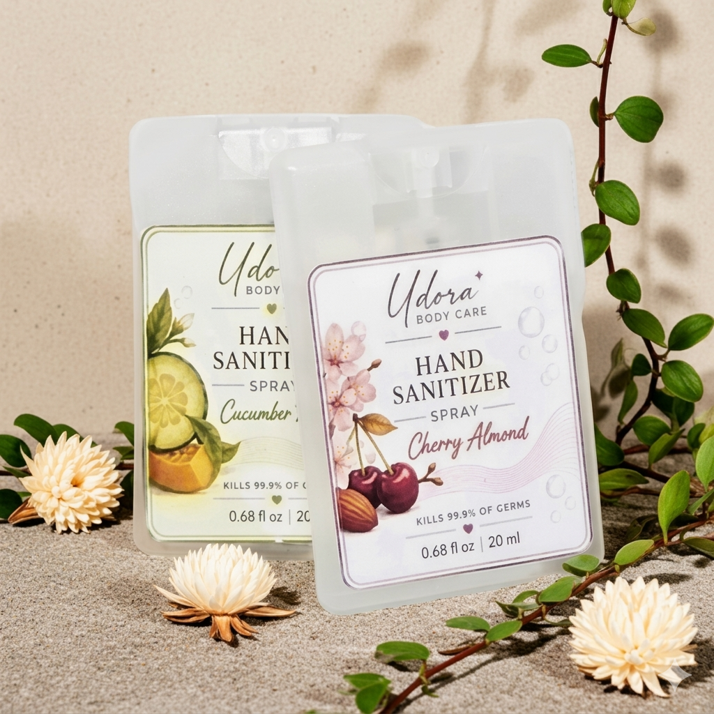 Scented Hand Sanitizer Spray – On-the-Go Freshness